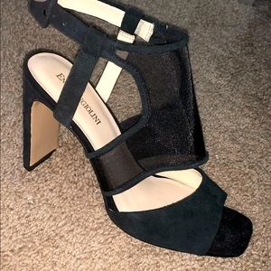 Black Enzo Angiolini Heel Heels Size 7.5